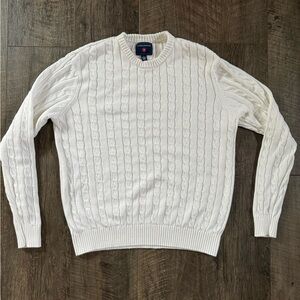 Fisherman sweater crème white Saddlebred